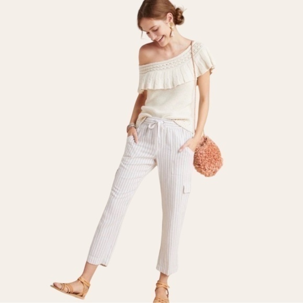 Sanctuary Discoverer Linen Cargo Pants